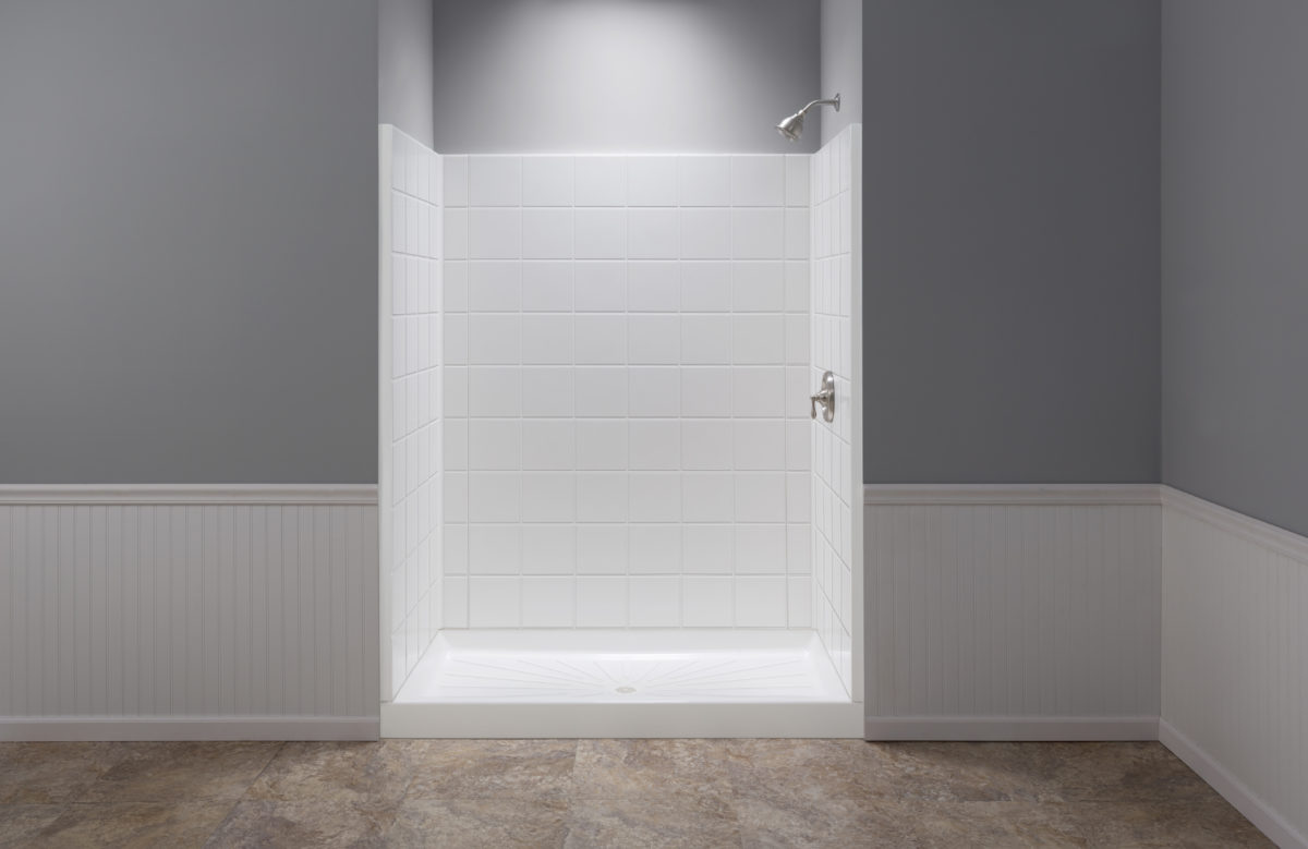 Mustee 760t 30wht E. L. Mustee & Sons - Shower Walls
