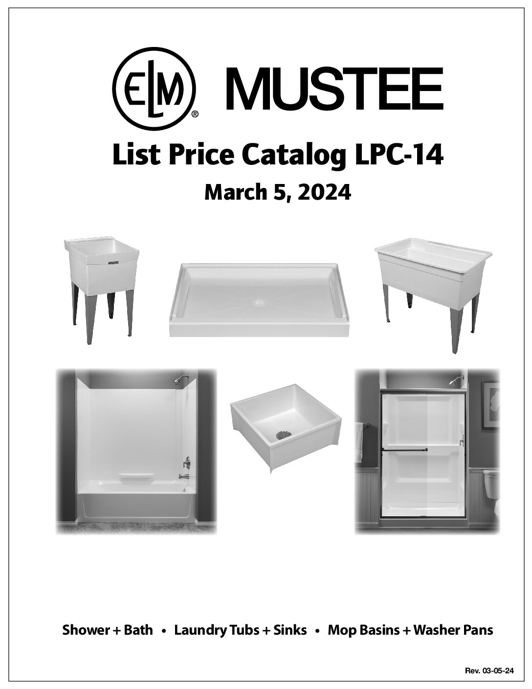 Our Products - List Price Booklet