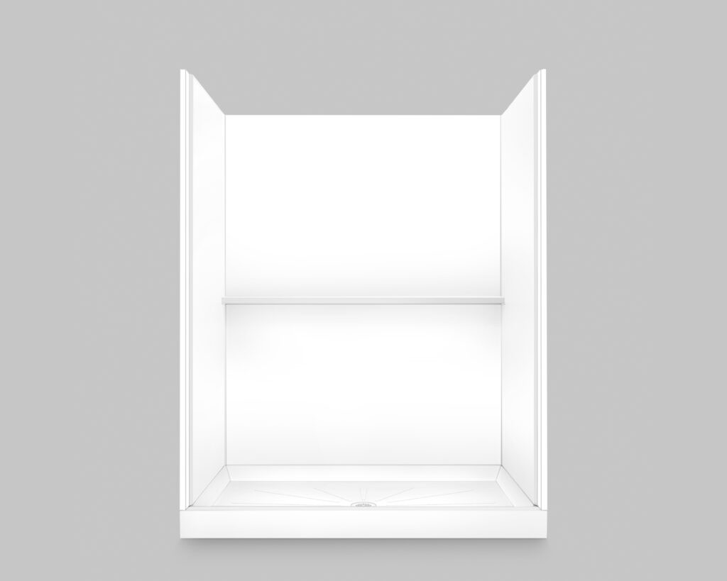 Mustee 760t 30wht E. L. Mustee & Sons - Shower Walls
